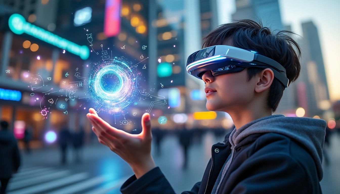 découvrez ce qu'est la réalité augmentée grâce à notre définition complète. explorez les concepts clés, les applications et l'impact de cette technologie innovante qui superpose des éléments virtuels à notre environnement réel.