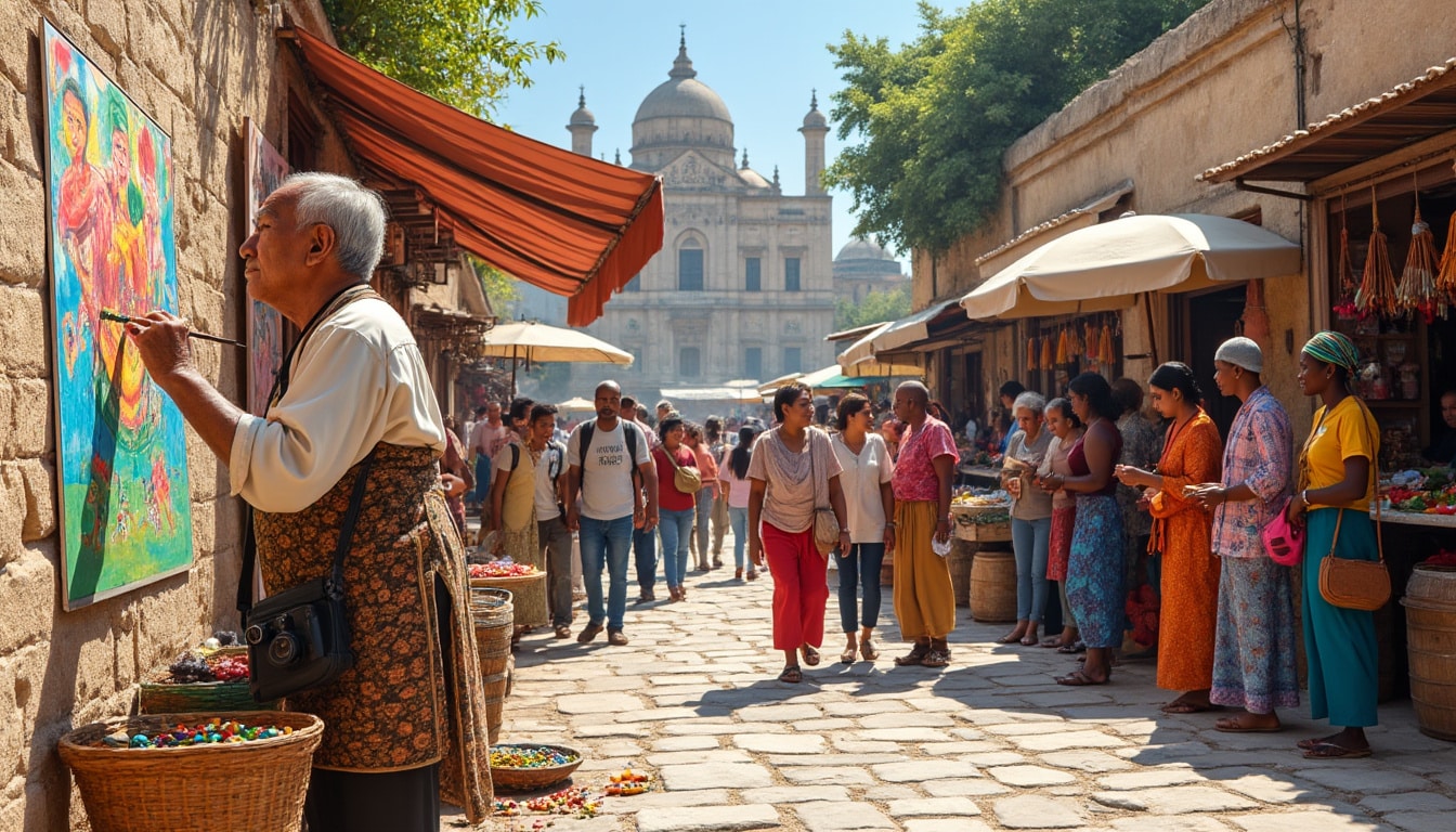 découvrez le tourisme culturel, une forme de voyage enrichissante qui permet d'explorer et de comprendre les patrimoines, traditions et modes de vie des différentes cultures à travers le monde. dans cet article, nous vous proposons une définition claire et des exemples illustrant l'importance de cette expérience immersive.