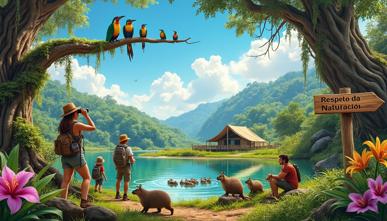 découvrez l'écotourisme, une forme de tourisme durable qui privilégie la protection de l'environnement et la valorisation des cultures locales. apprenez les principes, les avantages et l'impact de cette pratique respectueuse sur notre planète.