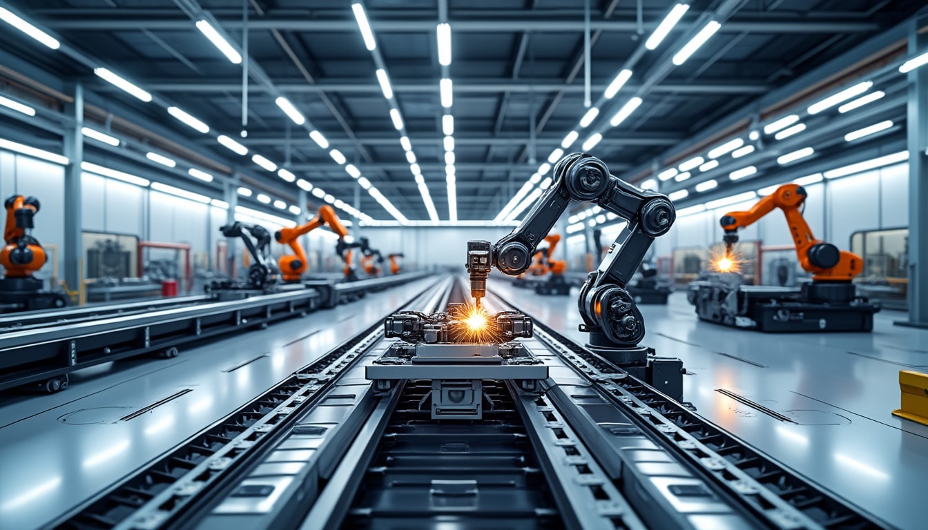 découvrez la robotique industrielle : une exploration de cette technologie révolutionnaire qui automatise les processus de fabrication. comprenez ses applications, ses avantages et son impact sur l'industrie moderne. plongez dans la définition et les grandes tendances de ce secteur en pleine expansion.