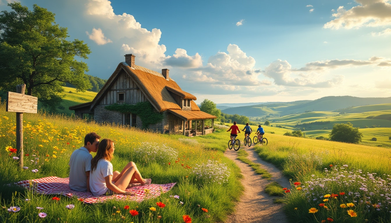 découvrez le tourisme rural, une forme de voyage qui permet d'explorer la nature, les traditions et la culture des campagnes. cette définition vous plongera dans l'univers des séjours authentiques loin des centres urbains, où l'agritourisme et les activités en plein air prennent tout leur sens.