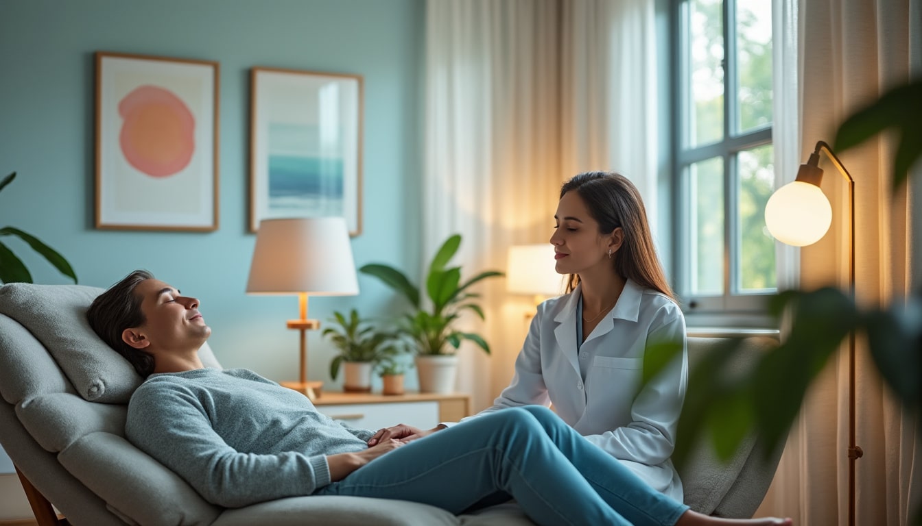 découvrez l'hypnose médicale : une approche thérapeutique innovante qui utilise l'état hypnotique pour soulager la douleur, réduire l'anxiété et améliorer le bien-être. apprenez-en plus sur ses applications et ses bienfaits.