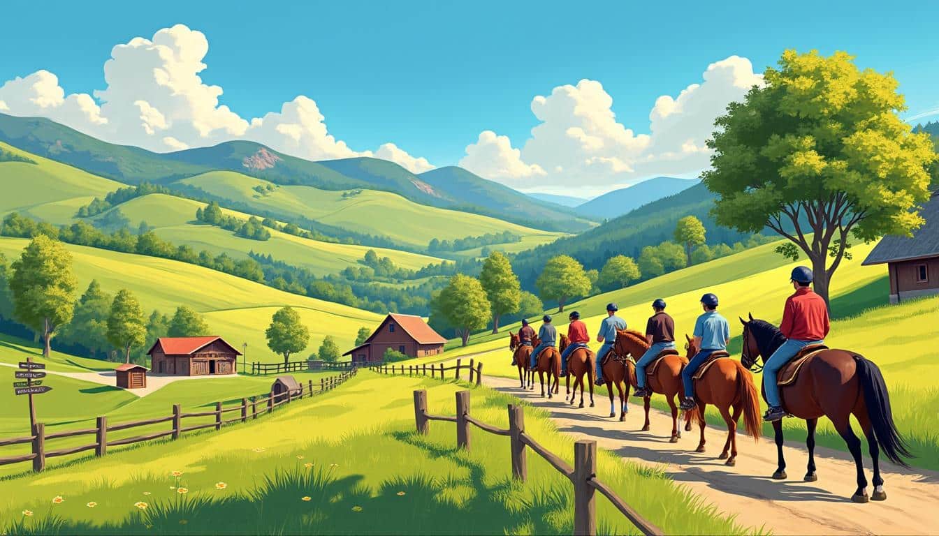 découvrez le tourisme équin, une forme de voyage qui allie la passion des chevaux à l'exploration de paysages magnifiques. apprenez ce que signifie cette activité, ses avantages et comment elle permet de vivre des expériences uniques en harmonie avec la nature.