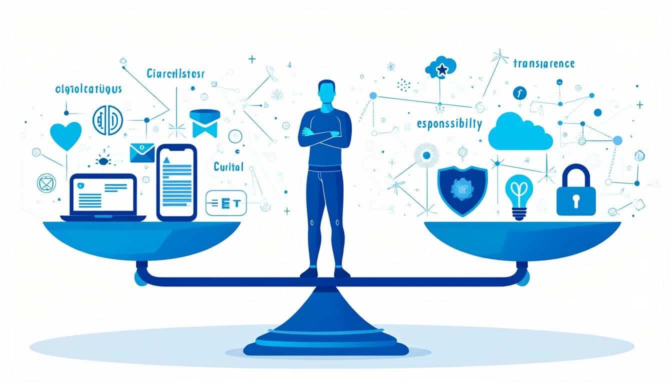 découvrez ce qu'est l'éthique numérique dans notre article explicatif. apprenez les principes qui régissent l'utilisation responsable des technologies et l'impact de la numérique sur la société.