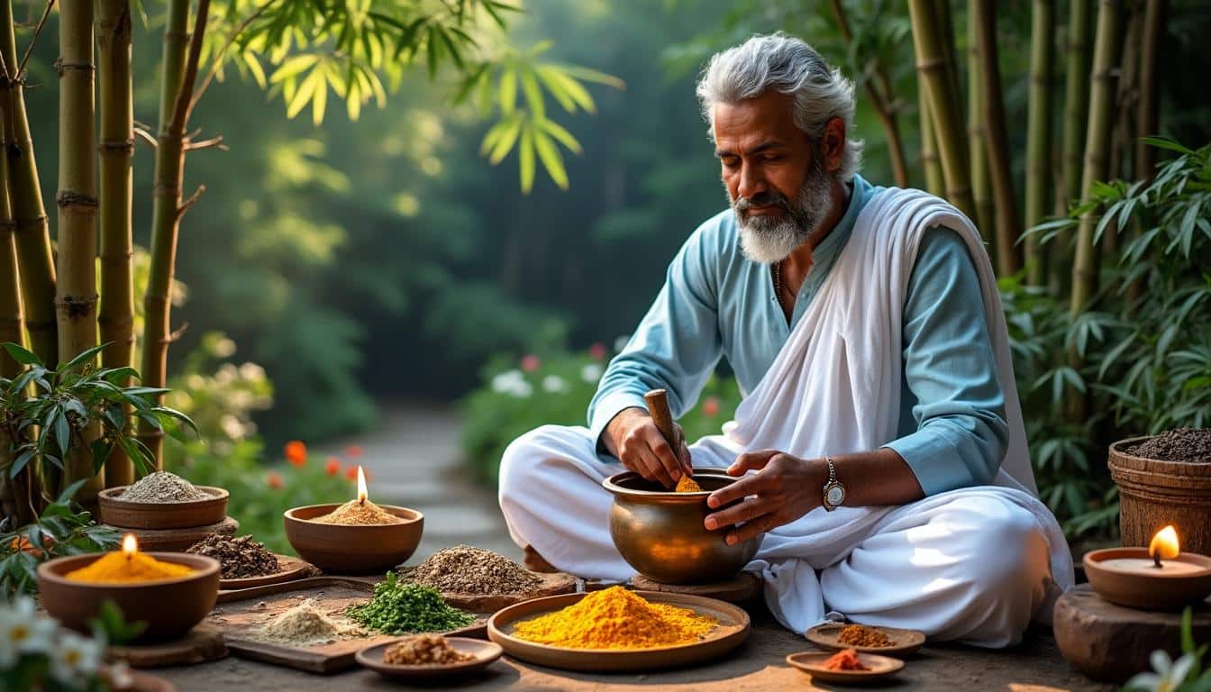 découvrez la médecine ayurvédique, une approche holistique de la santé originaire de l'inde. cette pratique millénaire se concentre sur l'équilibre entre le corps, l'esprit et l'âme pour promouvoir le bien-être. apprenez-en davantage sur ses principes fondamentaux et ses bienfaits.